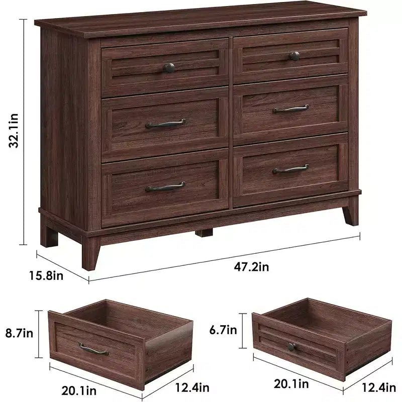 Cassettiera da 7 cassetti per camera da letto, cassettiera a 54 cassetti con contenitore indipendente, cassettiera in legno per soggiorno, camera da letto, ufficio