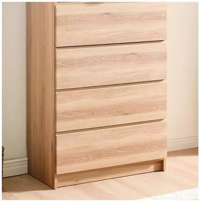 Sistema modulare per cabina armadio in legno da 81 cm con quattro cassetti