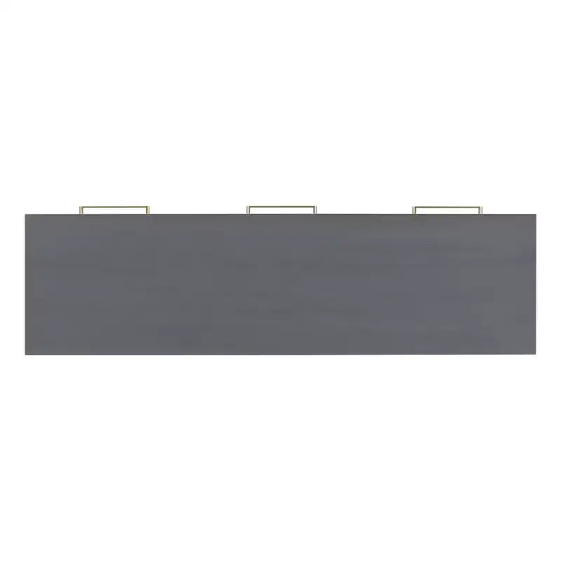 GDFStudio Allen Tavolino Consolle Elegante con Tre Cassetti, in Stile U