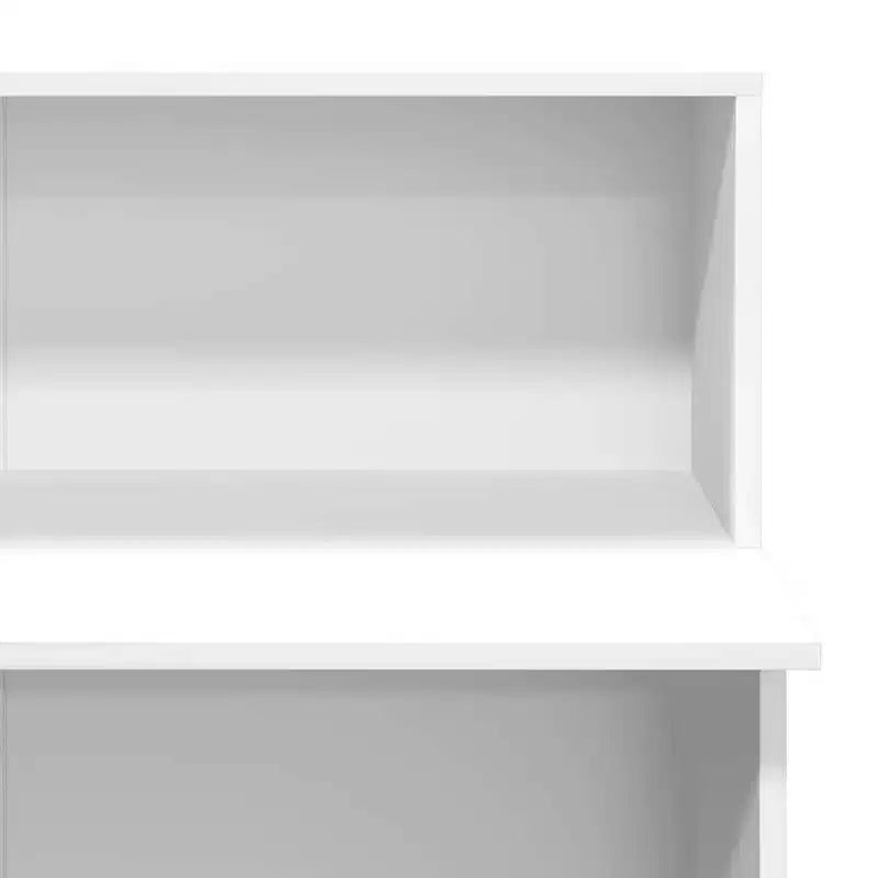 vidaXL Banco reception bianco in legno multistrato Banco reception standard