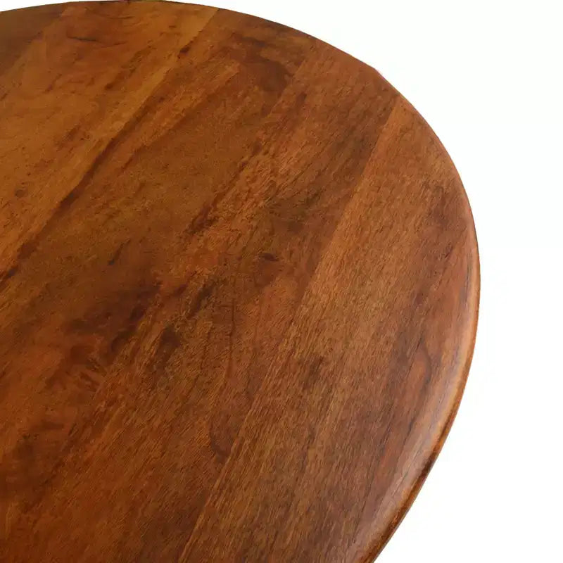 Tavolo da pranzo rotondo con piano in legno Carolina Living 30 Somerset