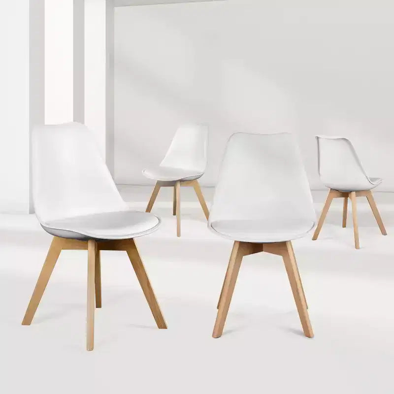 JIONJOY Set di 4 Sedie da Pranzo Imbottite