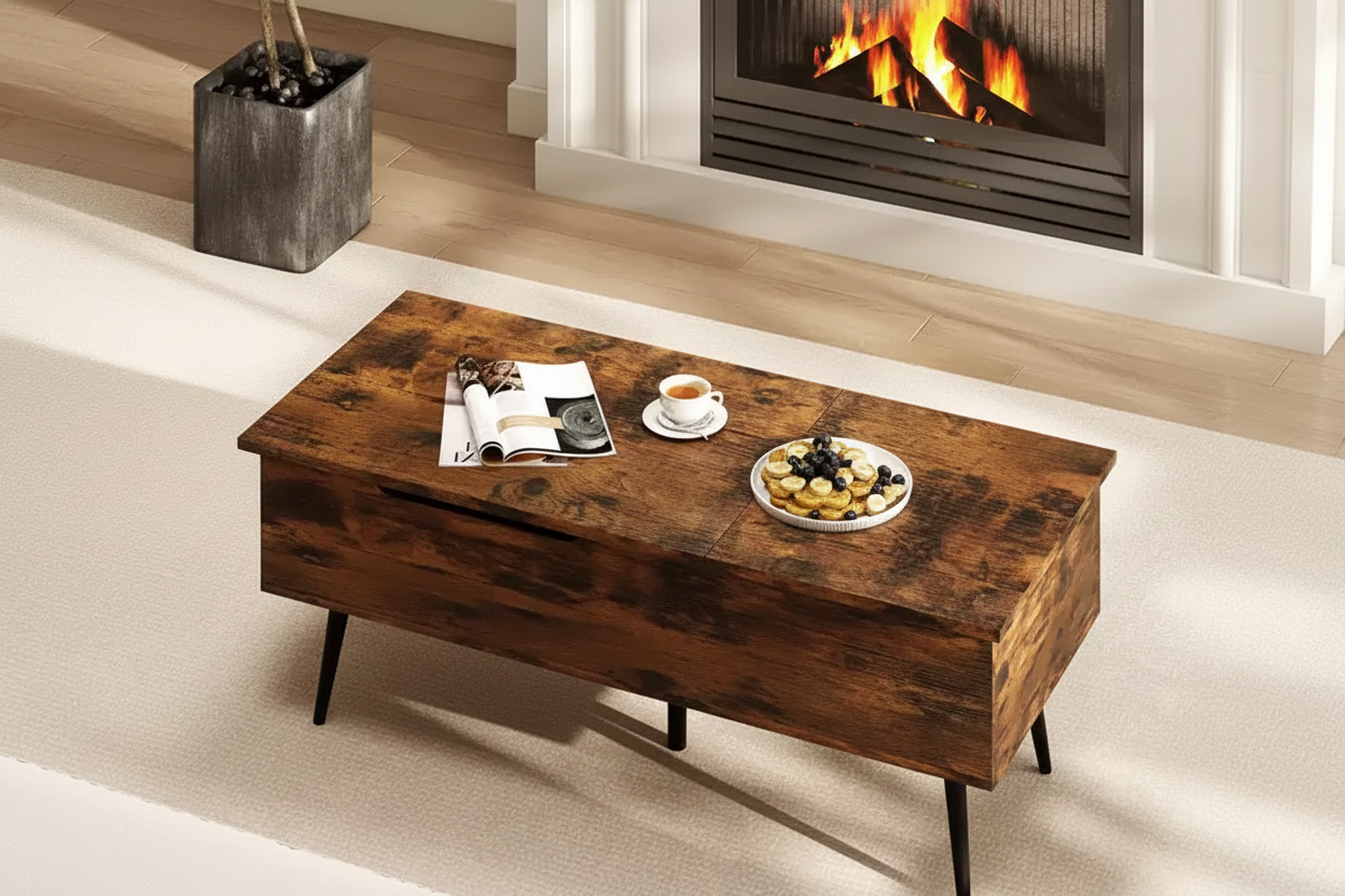 Rustic Coffee Table Banner